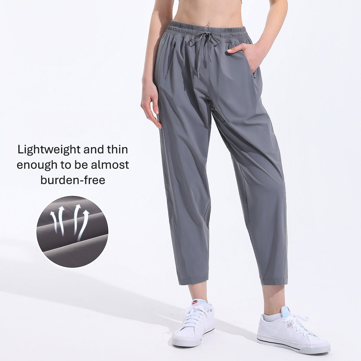 Loose Sports & Casual Pants – Thin, Breathable & Comfortable