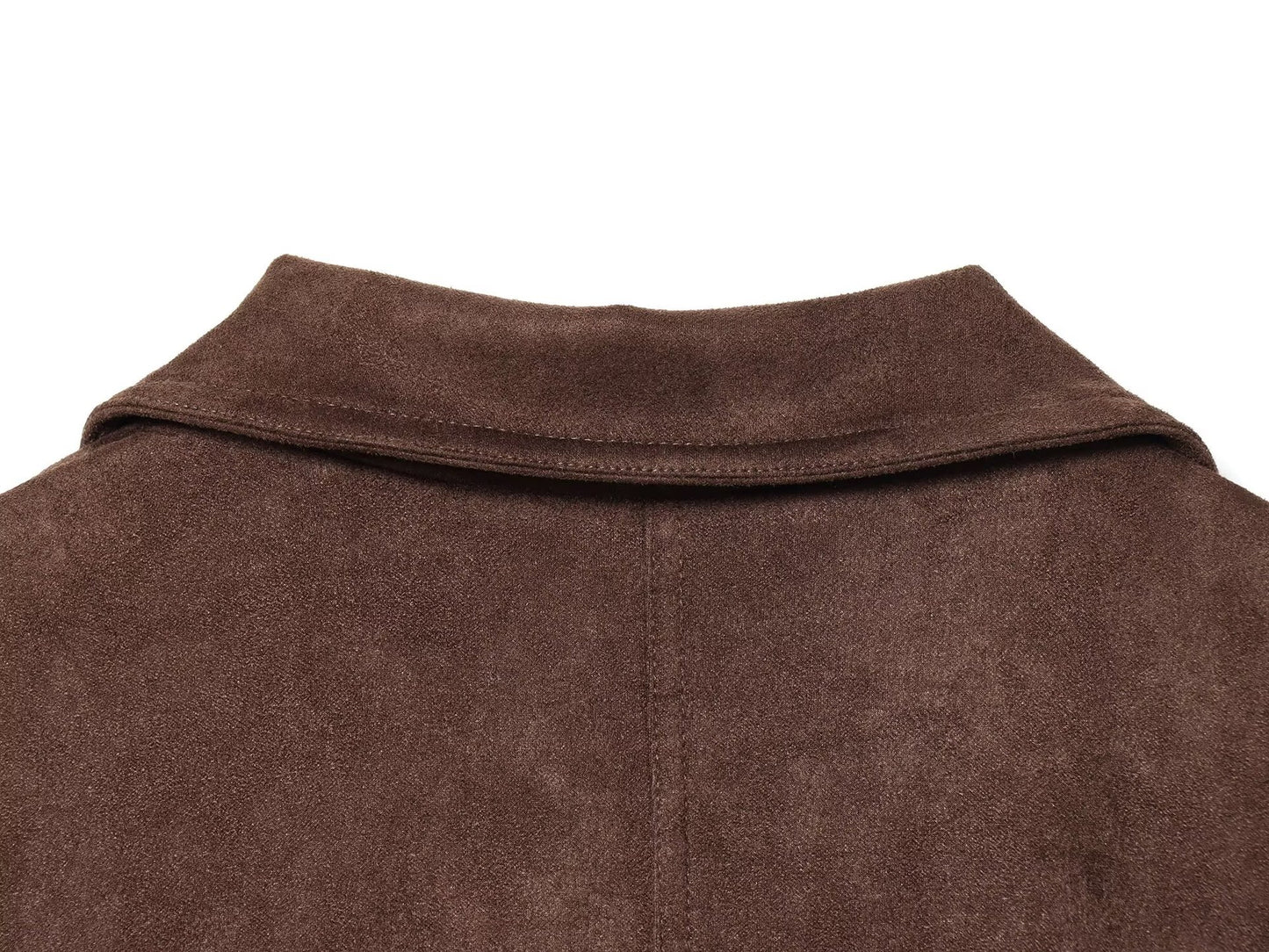 Long Sleeve Suede Textured Jacket