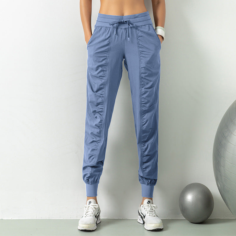 Loose & Slim Fit Sports Pants with Pockets