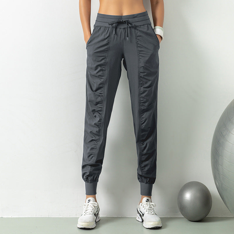 Loose & Slim Fit Sports Pants with Pockets