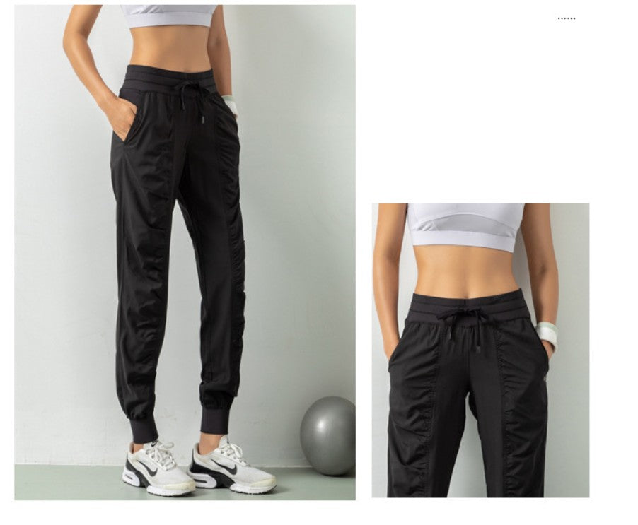 Loose & Slim Fit Sports Pants with Pockets