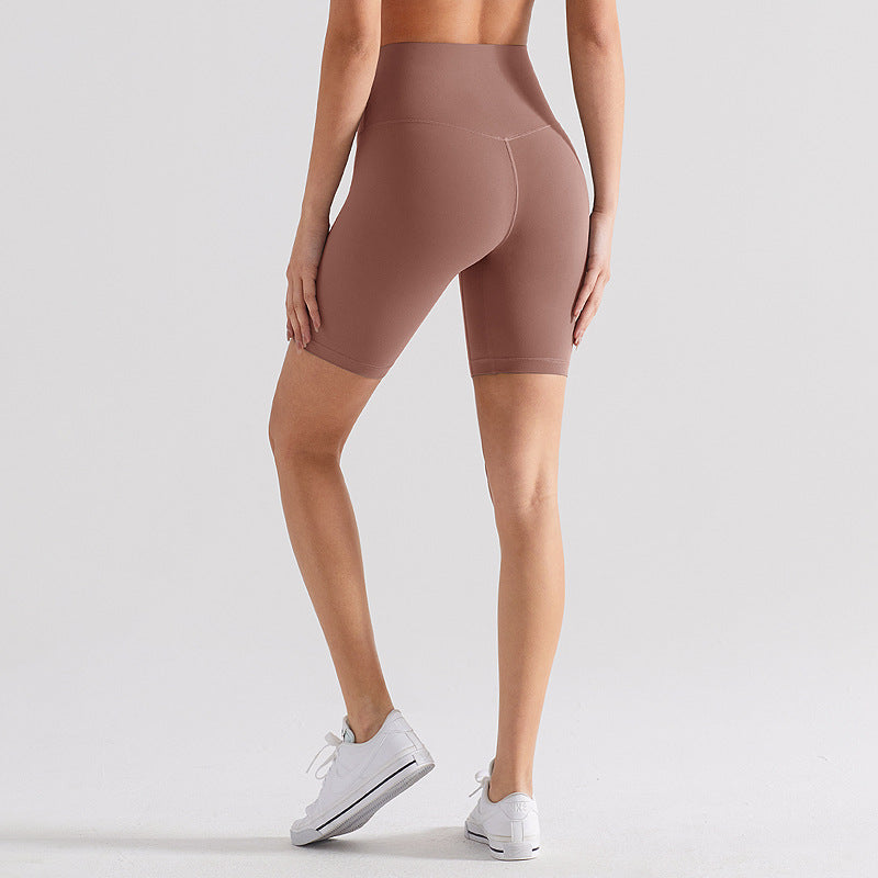 Lightweight & Breathable High-Waist Yoga Shorts