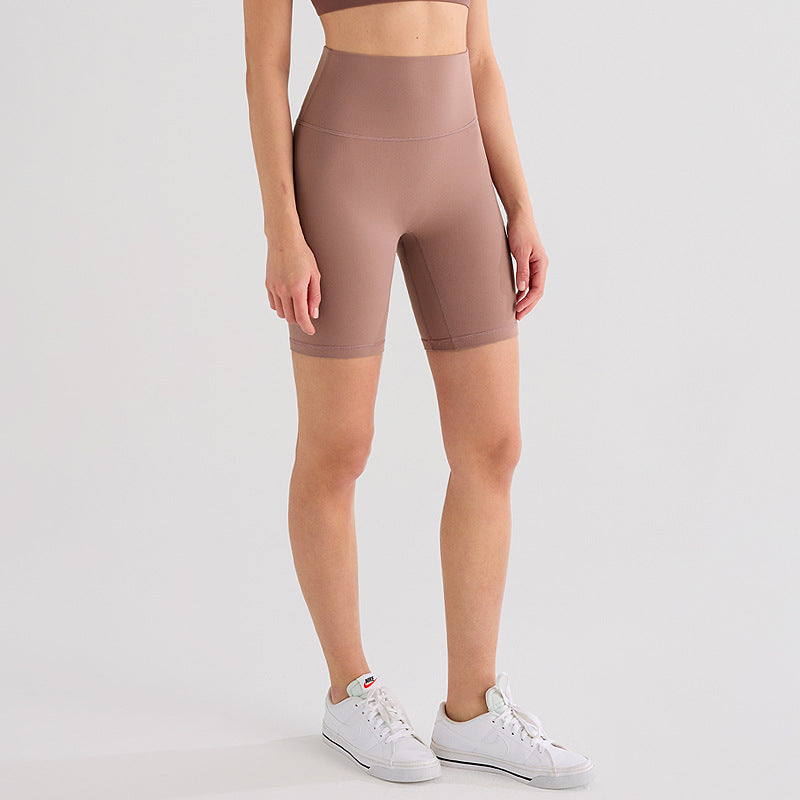 High-Waist Fitness Shorts