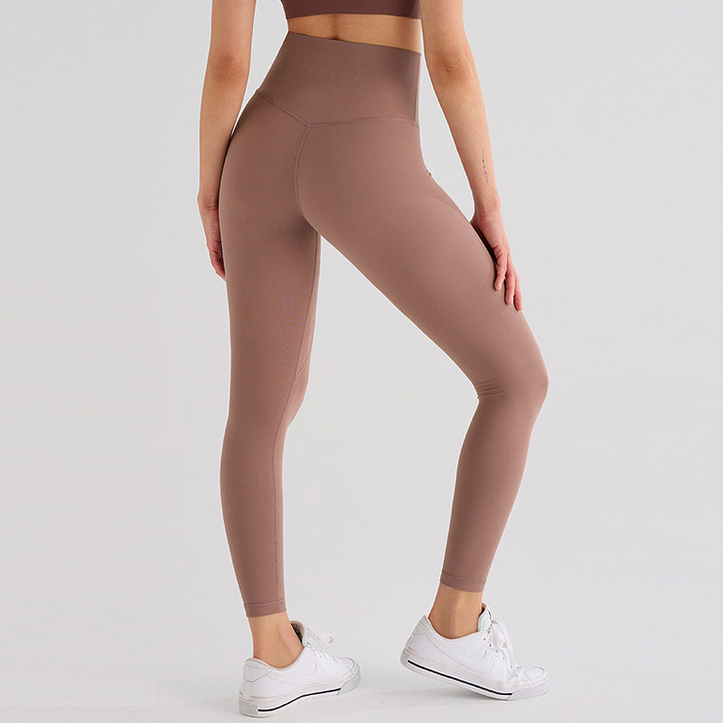 Breathable High-Rise Fitness Leggings