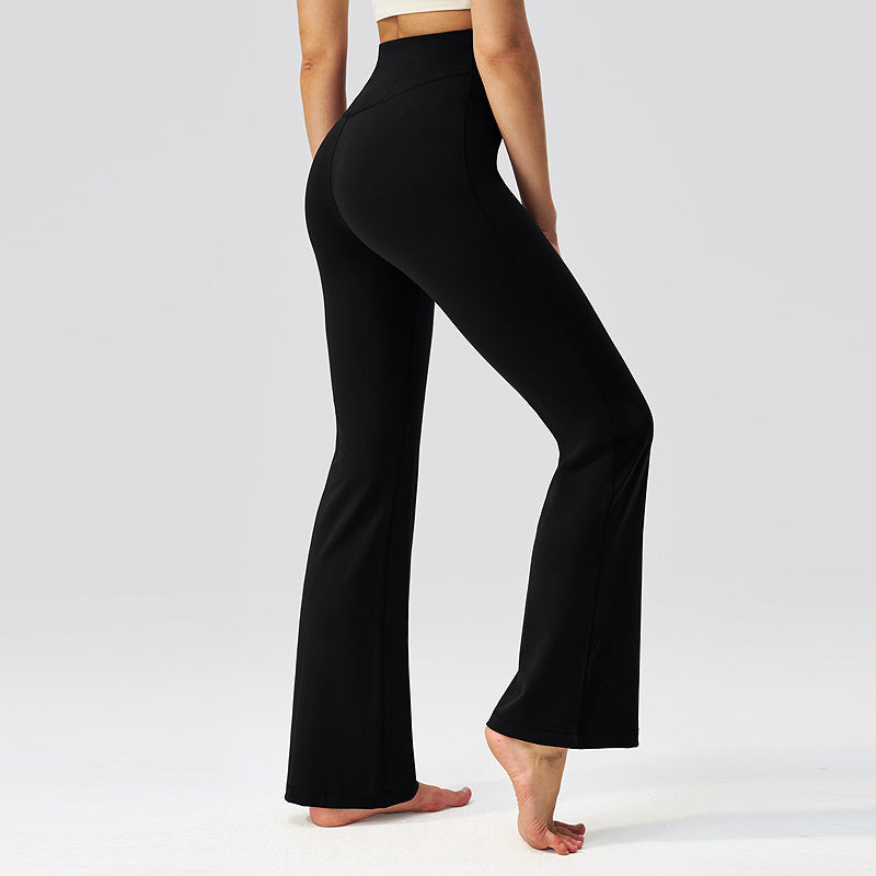 Comfy High-Rise Flared Yoga Pants