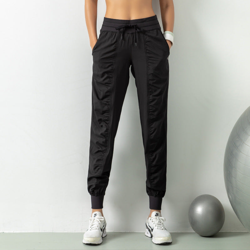 Loose & Slim Fit Sports Pants with Pockets