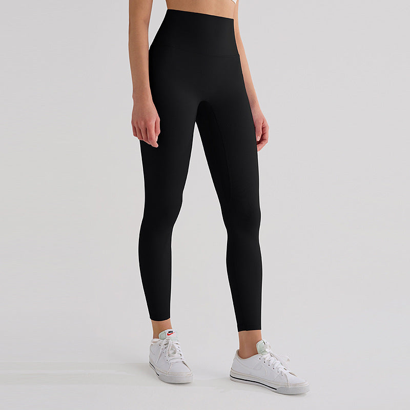Breathable High-Rise Fitness Leggings