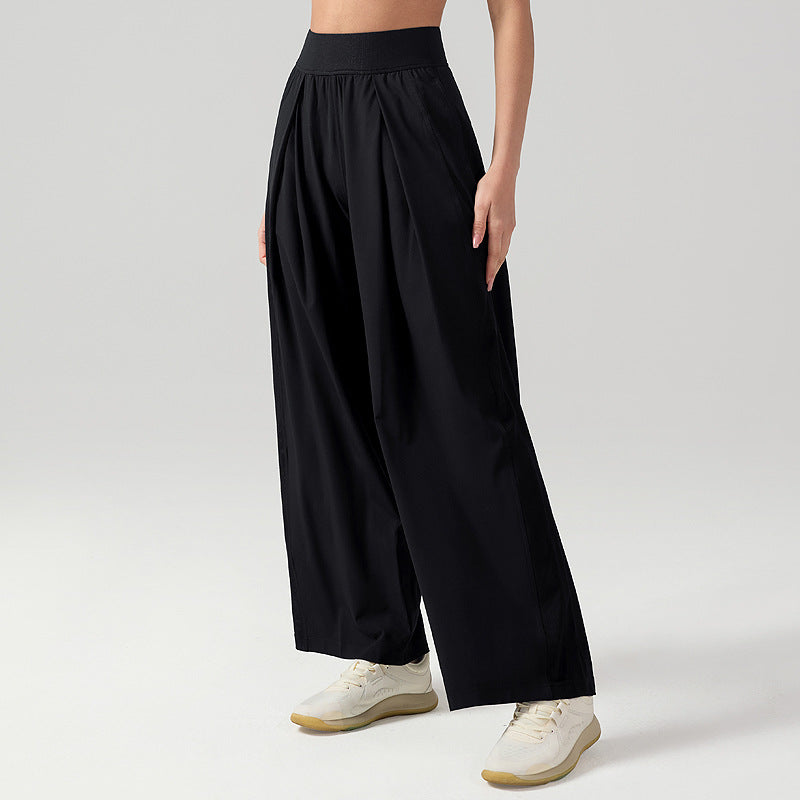 Women’s High-Waisted Loose-Fit Athletic Pants