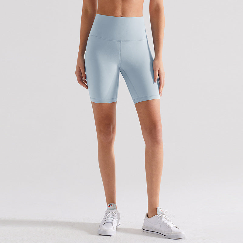 Lightweight & Breathable High-Waist Yoga Shorts