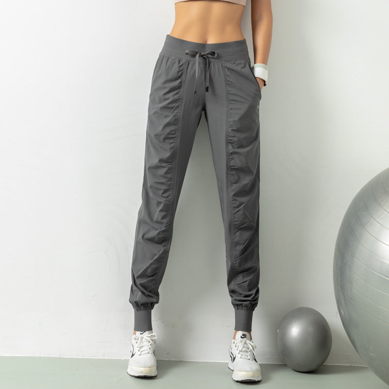 Loose & Slim Fit Sports Pants with Pockets