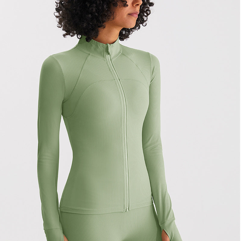 Moisture-Wicking Fitness Training Sweatshirt - Slim-Fit Sports Top