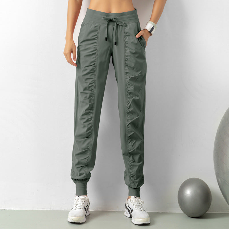 Loose & Slim Fit Sports Pants with Pockets