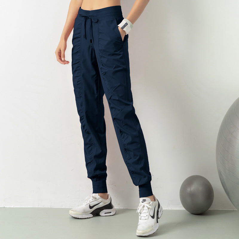 Loose & Slim Fit Sports Pants with Pockets