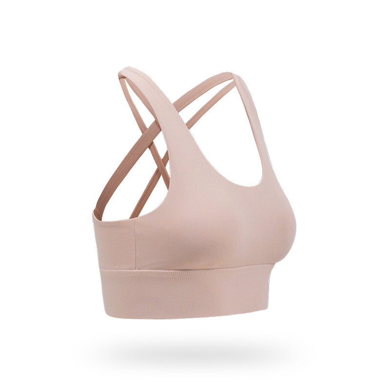 Women’s Sports Bra – Running, Yoga, Fitness Tank Top with Back Closure