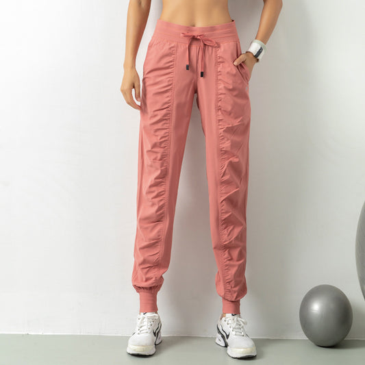 Loose & Slim Fit Sports Pants with Pockets
