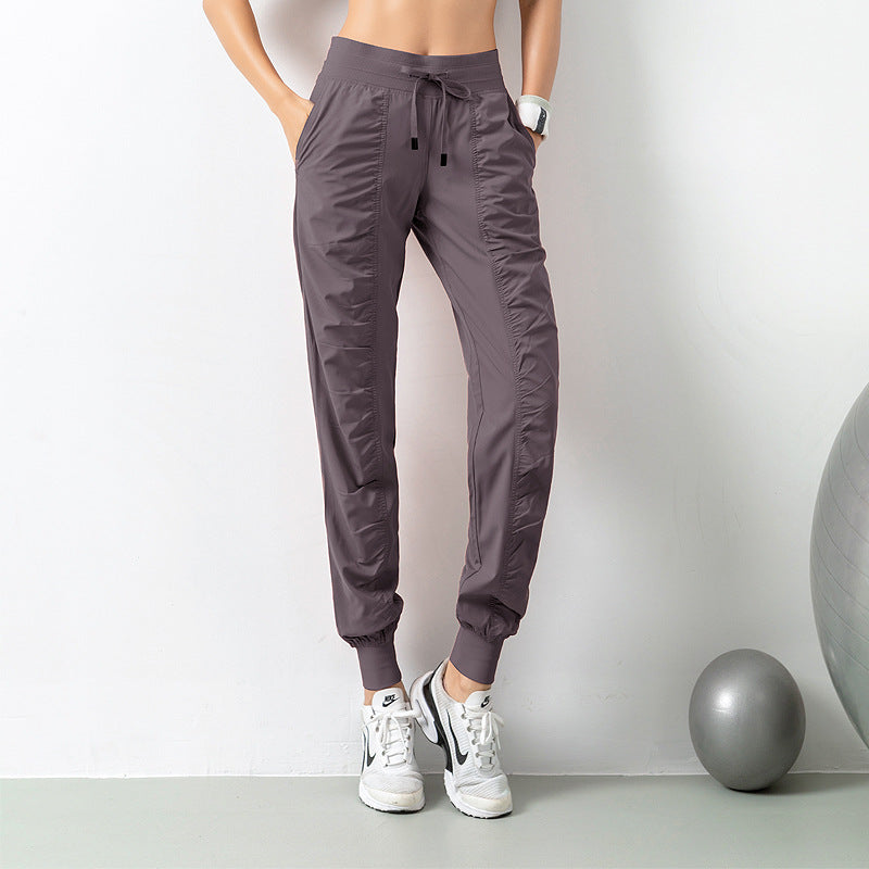 Loose & Slim Fit Sports Pants with Pockets