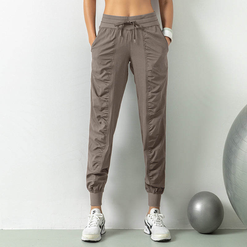 Loose & Slim Fit Sports Pants with Pockets