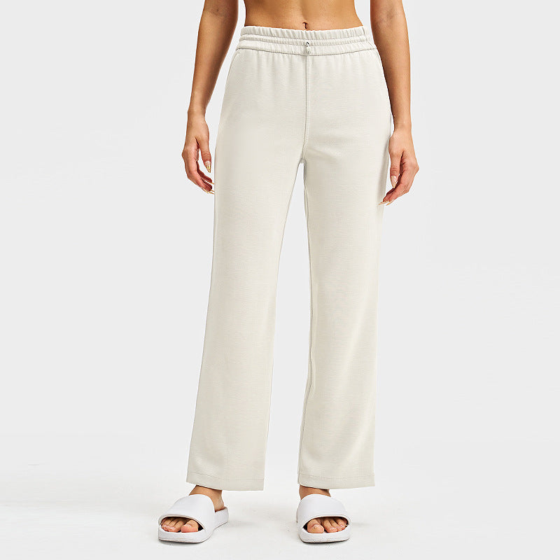 Lightweight Straight-Leg Casual Loose Pants