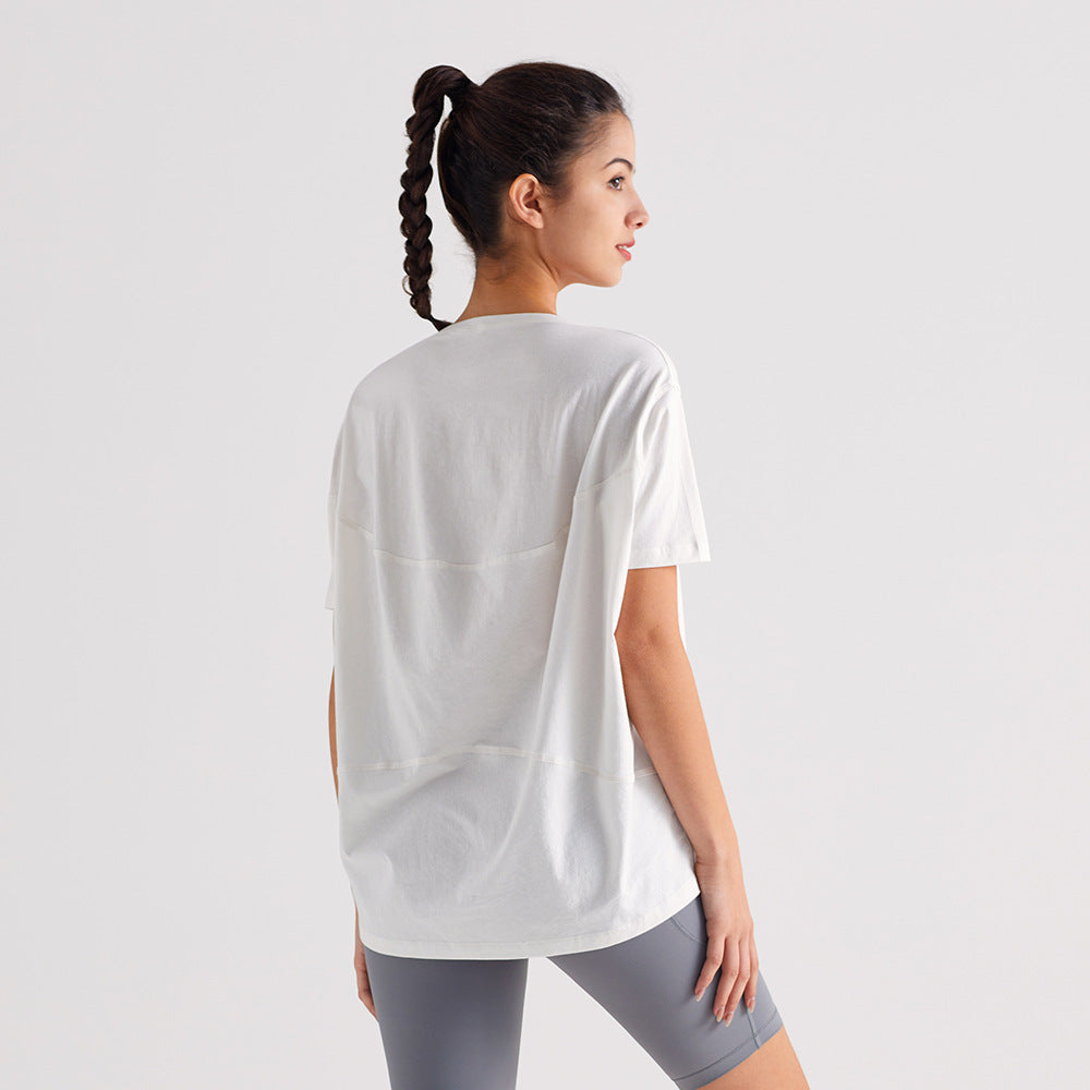 Sports Short-Sleeve T-Shirt – Summer Breathable Quick-Dry Yoga Top